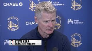 Steve Kerr Recaps Warriors Loss to Spurs | Nov. 23, 2024