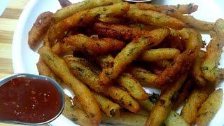 Suji & Potato Fingers Recipe || easy potato recipe || simple & tasty potato fry || by Kumari