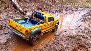 DUALLY AUTOBOT "Bee ST" in MUD w/ Insane POWER - 3100 kV 4S 4X4 | RC ADVENTURES