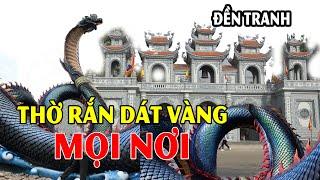 Dát vàng mọi nơi - Đền Quan Tuần Tranh nơi linh thiêng nổi tiếng bậc nhất Việt Nam #hnp