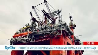 Platforma de foraj Transocean Barents a ajuns cu bine în portul Constanţa