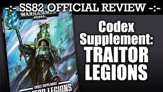 TRAITOR LEGIONS StrikingScorpion82 Official CODEX Review | HD