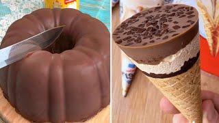 Oddly Satisfying Chocolate Cake Decorating Ideas | Best Yummy Chocolate Cake Tutorials