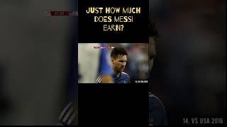 You Won't Believe How Much Messi Makes #shorts #football #sports