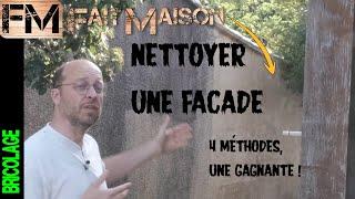 nettoyage de façade : comparatif de 4 méthodes