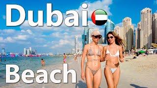 Jumeirah Beach Dubai Walk 4K