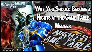 Why you should become a Nights at the Game Table Member