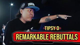 FlipTop - Remarkable Rebuttals | TIPSY D