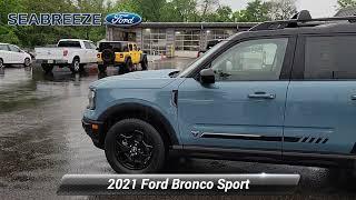 Certified 2021 Ford Bronco Sport First Edition, Wall, NJ U29364