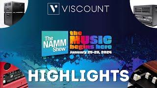 NAMM 2024 - Booth Live Performances Highlights | Viscount Legend Organs