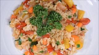 Fried Rice With Bacon And Vegetables - What I Eat As Type 2 Diabetic