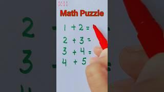 Math puzzle|Knowledge Hub|#math #youtube #viral #shortsviral #shortvideo #video #learninghub #puzzle