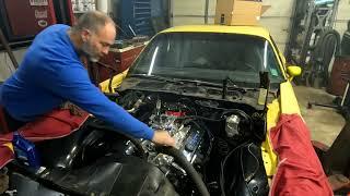 Multitasking this week! Tweety, 72 Chevelle and the Vettski engine startup.