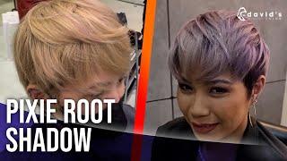 ROOT SHADOW ON PIXIE HAIR | David's Salon