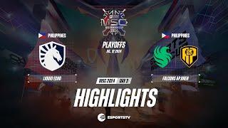 Liquid Echo vs Falcons AP Bren HIGHLIGHTS MSC 2024 | FCAP VS TLPH ESPORTSTV