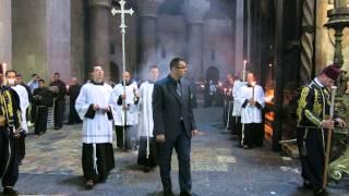 Church of The Holy Sepulchre, Jerusalem: Franciscan Solemn Procession