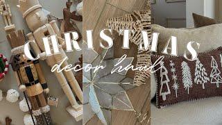 *HUGE* CHRISTMAS DECOR HAUL || HOMEGOODS, HOBBY LOBBY, KIRKLANDS, TJMAXX