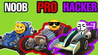 NOOB vs PRO vs HACKER - Beach Buggy Racing 2