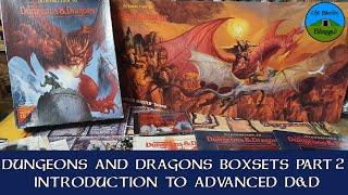 Dungeons and Dragons Starter Sets Part 2: Introduction to Advanced Dungeons and Dragons 2nd Edition