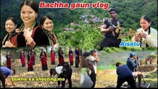 Parbat Bachha gaun shooting vlog || pabitra gurung @LotusGurung