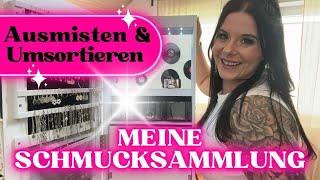 Meine SCHMUCKSAMMLUNG  ausmisten & umsortieren | Songmics Schmuckschrank