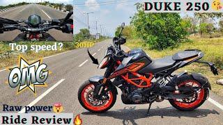 KTM Duke250- Ride Review/Top Speed Test?/Ultimate Raw Power/Exhaust Note/DUKE/@tracktwister