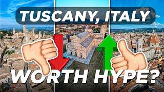 Tuscany Day Trip From Florence | Was It Worth It? (Pisa, Siena, San Gimignano)