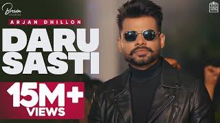 Daru Sasti (Full Video) Arjan Dhillon | The Kidd | I Can Films | Brown Studios