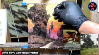 Free Art Lesson : How to Invent Paintings with Steve Curry