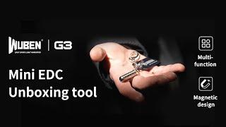 WUBEN G3 - Mini EDC Unboxing Knife with Ballpoint Pen