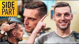 Мужская стрижка SIDE PART (Сайд Парт) Как говорить с парикмахером? // Мужские прически