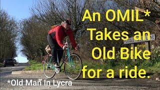 First ride! The only known Crown Star 531 classic lugged steel road touring bike. Now SOLD!
