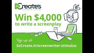 Enter SoCreate's Screenwriter Stimulus for a Chance at $4,000!