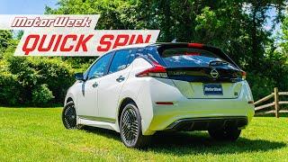 2024 Nissan LEAF | MotorWeek Quick Spin