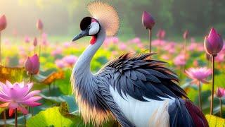 Beautiful Birds In The World | Beautiful Natural Scenery - Gentle Piano Music