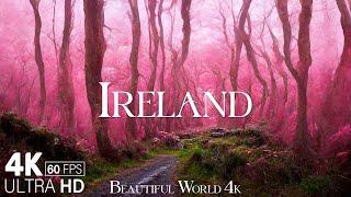 Ireland 4K  - A Journey Through the Emerald Isle's Stunning Landscapes - Relaxing Music