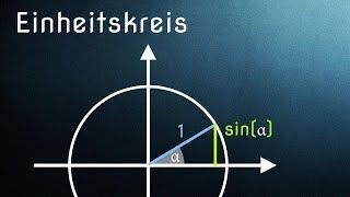 Einheitskreis Einführung (Sinus und Kosinus am Einheitskreis)