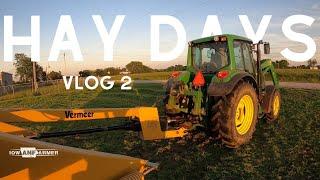 Hay Days Vlog 2 - Fixing Trailers and Mowing Hay!