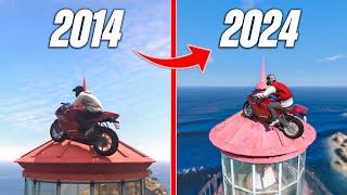 I Tried GTA 5 Stunts 10 Years Later