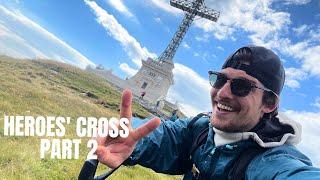 Epic hike to Heroes' Cross Romania | Conquering the mountain in my pyjamas