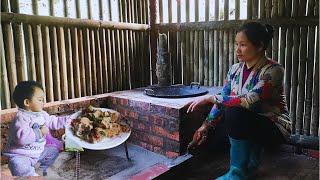 Rebuild the kitchen - Cooking oil from  pork fat & Repair the power line | Mã Tuệ Thoa