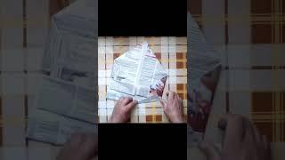 Шапка кепка из газеты своими руками