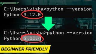 How to Change Default Python Version on Windows 10/11 (2023)