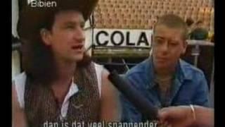 Interview with Adam Clayton & Bono - Rotterdam 1987