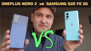 Oneplus Nord 2 vs Samsung S20 FE 5G Comparison and Camera Test