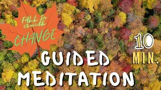 FALL in Love with Change - 10 min Guided Meditation & Visualization