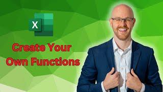 How to Create Custom Functions in Excel | Lambda Functions
