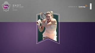 2018 WTA Shot of the Year: Simona Halep