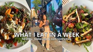 What I Eat In a Week // Healthy, Balanced & Non-Restrictive