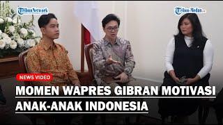 Momen Wapres Gibran Memotivasi Anak-anak Indonesia untuk Jadi Inovator dan Pencipta Solusi AI